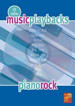 Music Playbacks CD: Piano Rock 