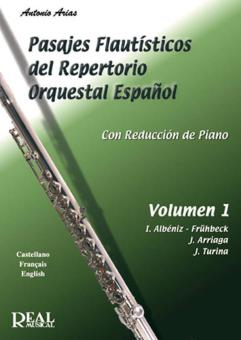 Pasajes Flautísticos Del Repertorio Orquestal Español Vol. 1 