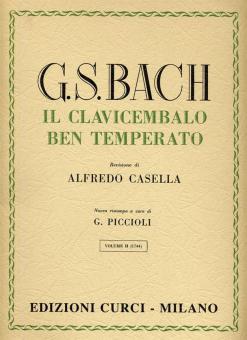 Clavicembalo ben Temperato Vol. 1 - Revisione Di A.Casella 