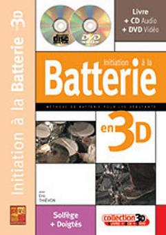 Initiation à la Batterie en 3D 