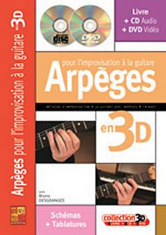 Arpèges Pour L'Improvisation A La Guitare En 3D (CD+DVD) 