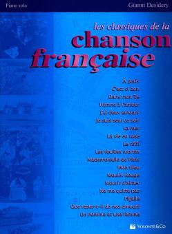 Classiques De La Chanson Francaises Easy Piano 