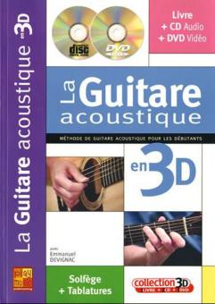 La Guitare Acoustique En 3D (CD+DVD) 
