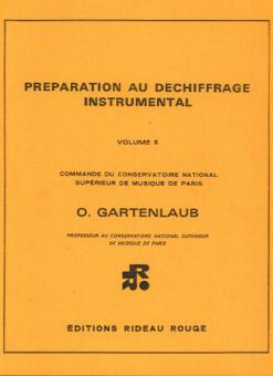Préparation Au Déchiffrage Instrumental Vol. E 