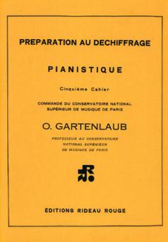 Préparation Au Déchiffrage Pianistique: 5ème Cahier 