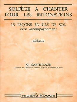 Solfège à Chanter Pour Les Intonations: Difficile 