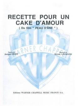 Recette pour Un Cake D'Amour 