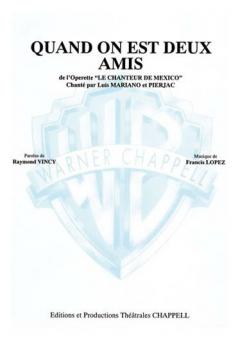 Quand On Est Deux Amis 