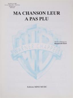 Ma chanson leur a pas plu 