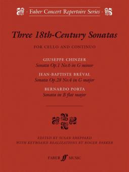 Three 18Th-Century Sonatas 