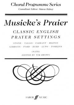 Musicke's Praier - Classic English Prayer Settings 