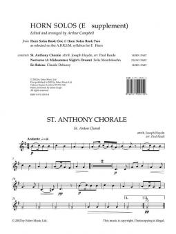 Horn Solos Books 1 And 2 