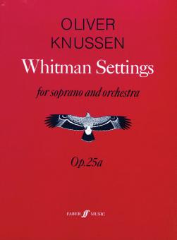 Whitman Settings op. 25 a 