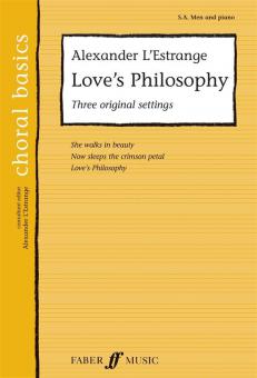 Love's Philosophy (three orinal settings) 