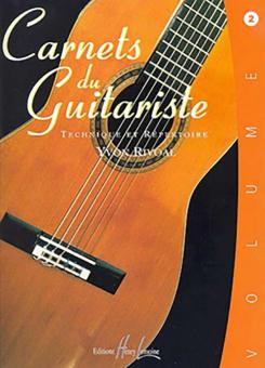 Carnets du guitariste 2 