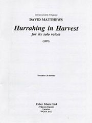 Hurrahing In Harvest 
