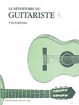 Répertoire du Guitariste 3 