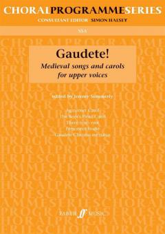 Gaudete ! - Medieval Songs and Carols for upper Voices 