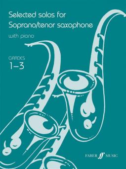 Selected Solos for Soprano/Tenor Saxophone (Grade 1-3) 
