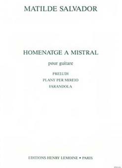 Homenatge à Mistral 