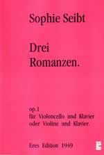 Drei Romanzen (Violoncello/Violine, Klavier) 