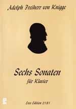 Sechs Sonaten für Klavier 