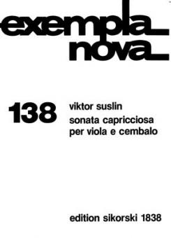 Sonata capricciosa per viola e cembalo 