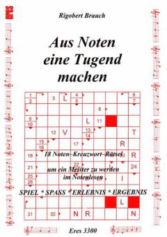 Noten-Kreuzwort-Rätsel 1 