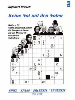 Noten-Kreuzwort-Rätsel 2 