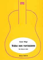 Valso con variazione (Gitarre) 