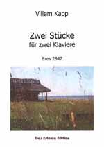 Zwei Stücke für 2 Klaviere 