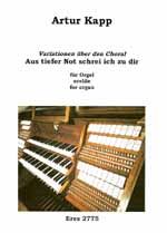 Aus tiefer Not schrei ich zu dir (Orgel) 