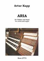 Aria (Violine mit Orgel) 