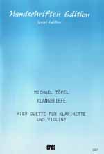 Klangbriefe (Klarinette, Violine) 