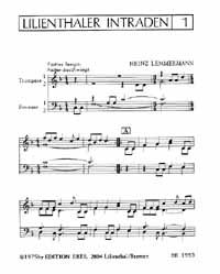 Lilienthaler Intrade 1 (Trompeten, Posaunen) 