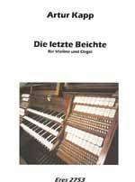 Die letzte Beichte (Violine mit Orgel) 