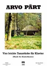 Vier leichte Tanzstücke (Tandsud) (Klavier) 