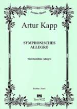 Symphonisches Allegro (Orchester/Partitur) 