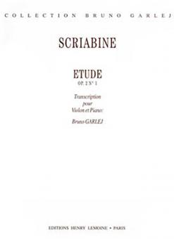 Etude op. 2 Nr. 1 