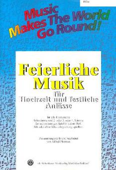 Feierliche Musik 1 - Stimme 1+2 in C-Flöte 