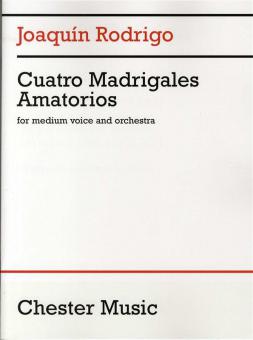 Cuatro Madrigales Amatorios 