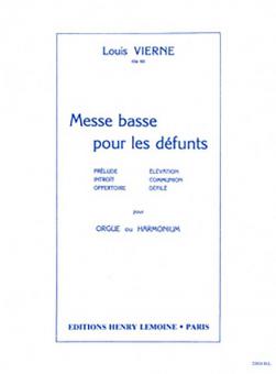Messe basse pour les défunts op. 62 