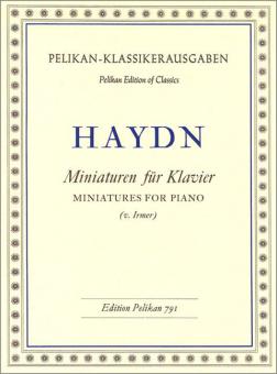 Miniaturen für Klavier 