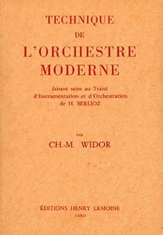 Technique de l'orchestre moderne 