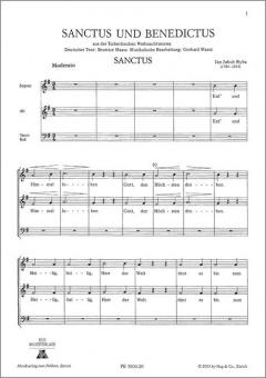 Sanctus & Benedictus 