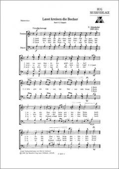 Lasst Kreisen die Becher 