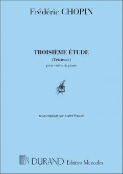 Tristesse Violon/Piano 