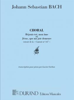 Cantate 147 Choral Piano 