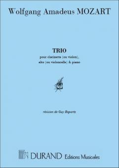 Trio KV 498 pour Piano, Clarinette (Ou Violon) E 