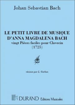 Klavierbüchlein für Anna Magdalena Bach 